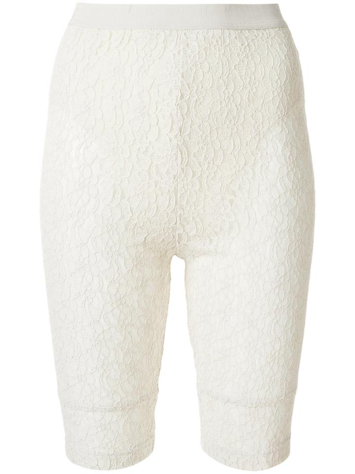 Nina Ricci Lace Shorts - Nude & Neutrals