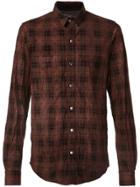 Amiri Plaid Button Down Shirt - Red