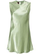 Sies Marjan Metallic Sleeveless Blouse - Green