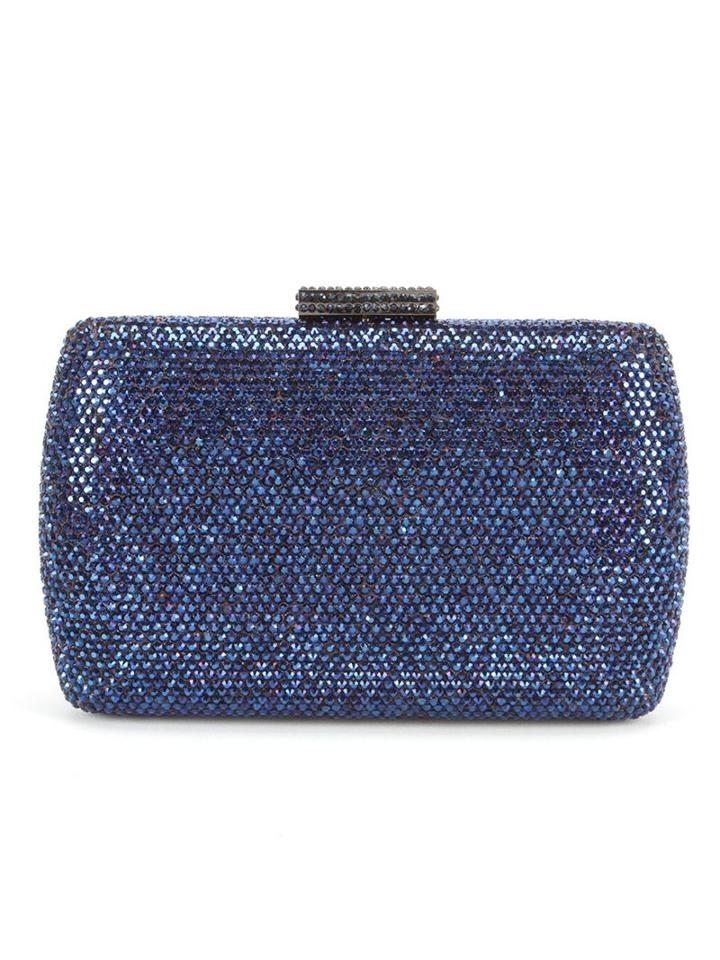 Serpui Detachable Strap Appliqué Clutch