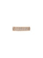 Anita Ko 18kt Rose Gold Double Row Diamond Ear Cuff - Metallic