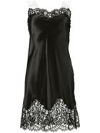 Givenchy Lace-trimmed Slip Dress - Black