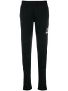 Moschino Logo Patch Jogging Trousers - Black