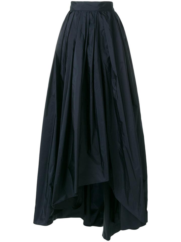 Max Mara Full Pleated Skirt - Blue