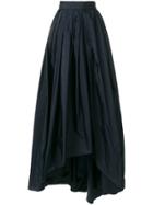 Max Mara Full Pleated Skirt - Blue