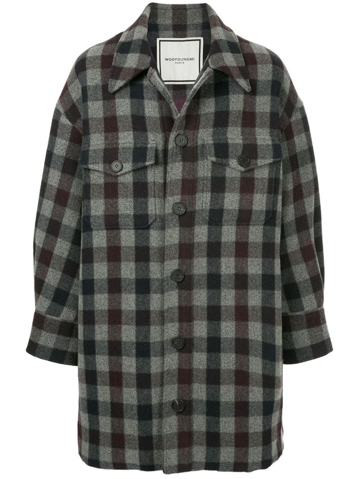 Wooyoungmi Single Breasted Coat - Multicolour
