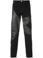 Versace Collection Star Patch Jeans - Black