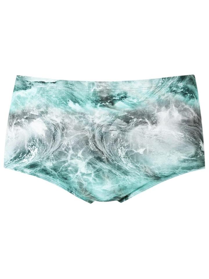 Lygia & Nanny Printed Swim Trunks, Men's, Size: 48, Polyamide