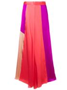 Layeur High Rise Palazzo Trousers - Multicolour