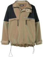 Represent Colour-block Jacket - Green
