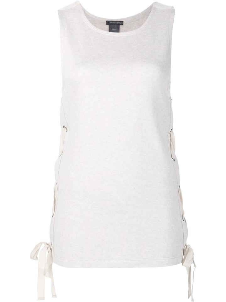Thomas Wylde 'daydream' Tank, Women's, Size: Xl, White, Polyester/modal