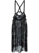 Y's Sheer Suspender Skirt