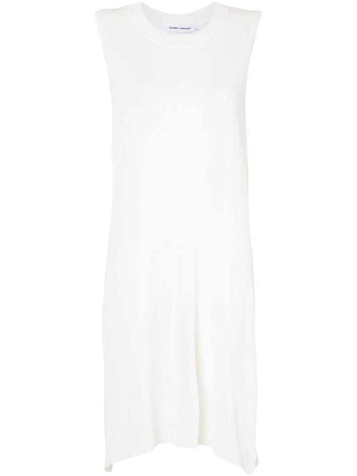 Gloria Coelho Knitted Midi Dress - White