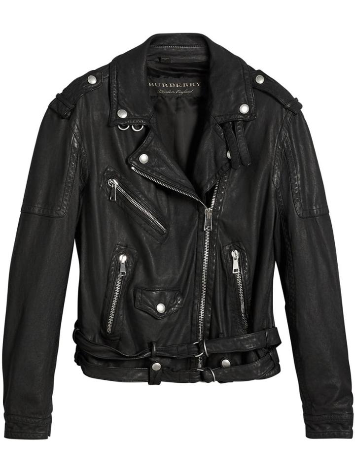 Burberry Reissued Biker Jacket - Black