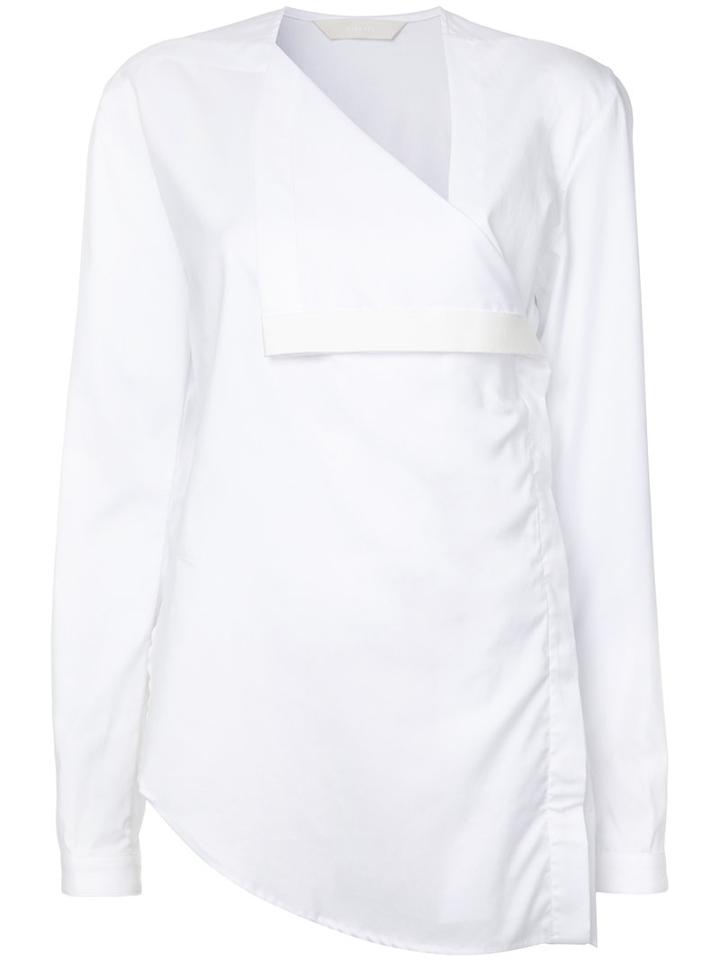 Dion Lee - Axis Folded Shirt - Women - Cotton - 12, White, Cotton