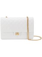 Designinverso Quilted Crossbody Bag - White