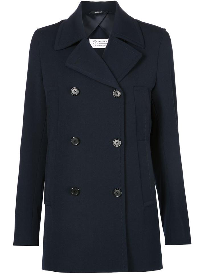 Maison Margiela Inverted Pleat Peacoat
