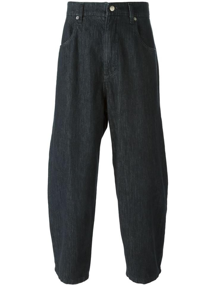 Société Anonyme Wide Leg Jeans, Adult Unisex, Size: M, Black, Cotton