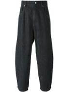 Société Anonyme Wide Leg Jeans, Adult Unisex, Size: M, Black, Cotton