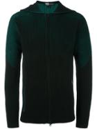 Y-3 Ribbed Hoodie, Men's, Size: Small, Black, Polyester/wool