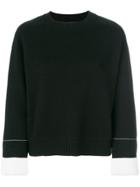 Proenza Schouler Cotton Cashmere Crewneck - Black