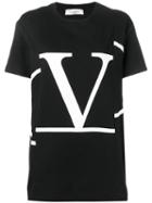 Valentino Deconstructed Vlogo T-shirt - Black