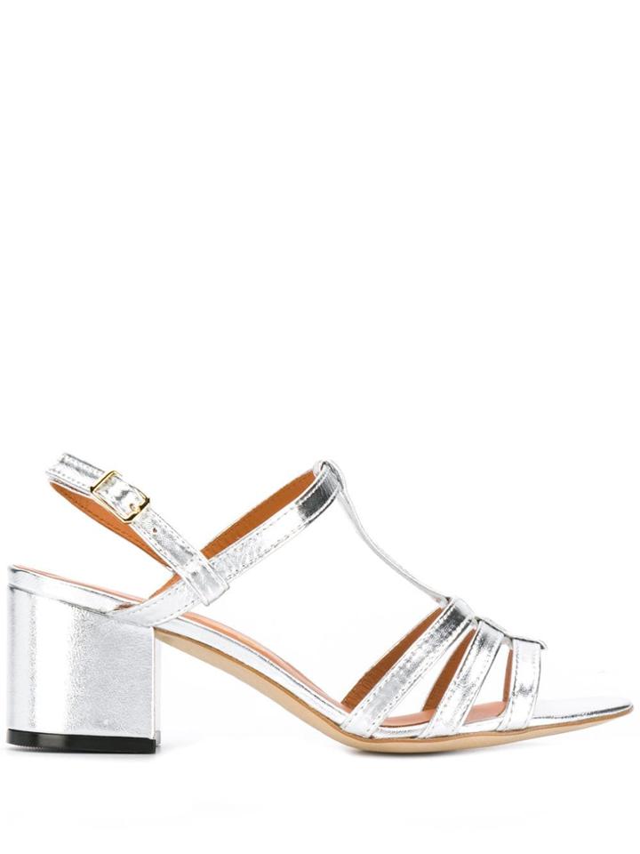 Via Roma 15 Strappy Sandals - Silver