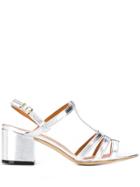 Via Roma 15 Strappy Sandals - Silver