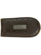 Fefè Butterfly Detail Money Clip - Brown