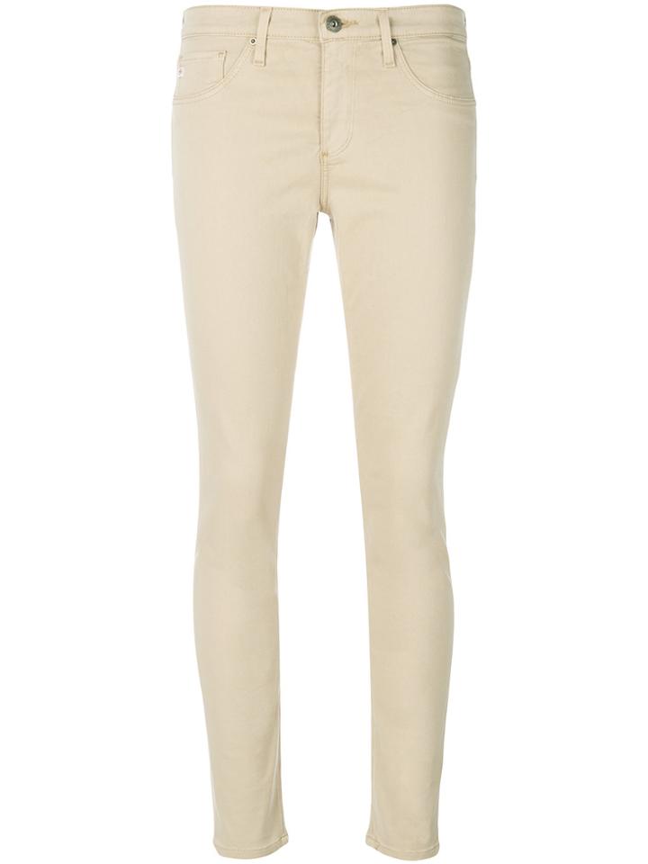 Ag Jeans Skinny Jeans - Nude & Neutrals