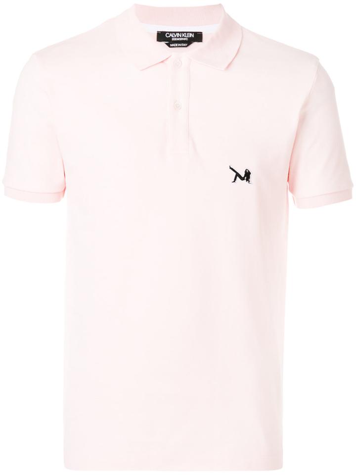 Calvin Klein Brooke Shields Polo Shirt - Pink & Purple