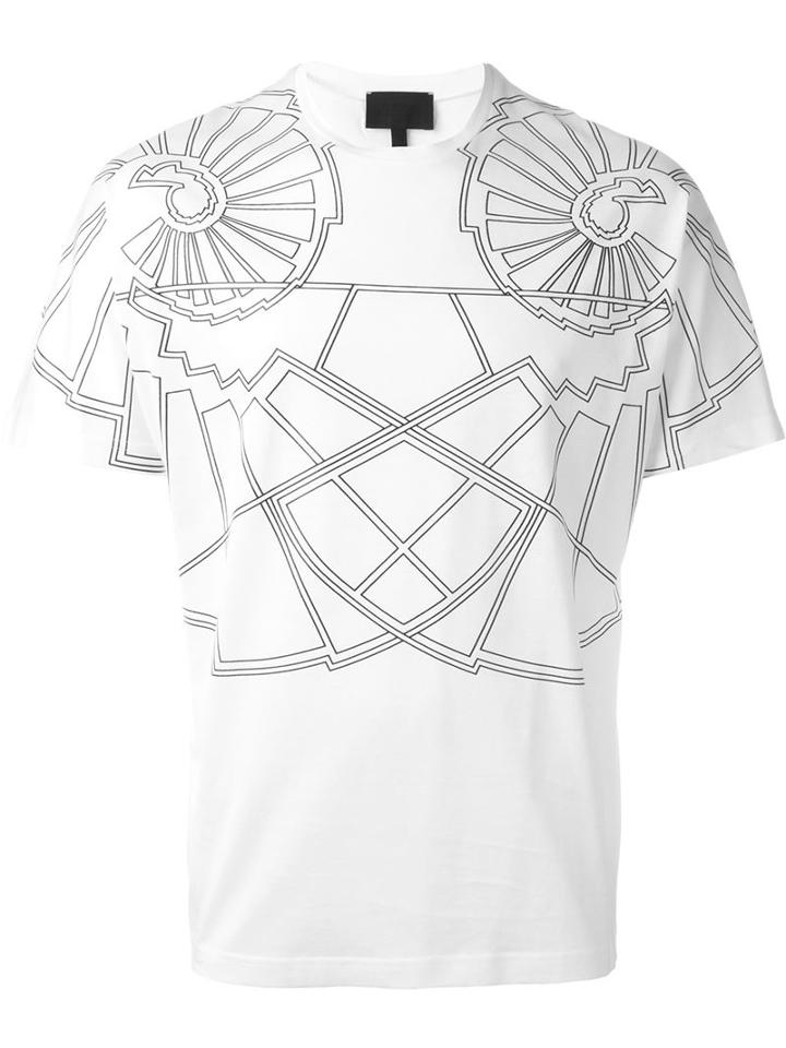 Les Hommes Print T-shirt