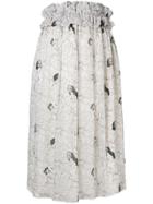 Malaika Raiss Malaika Raiss Mr15fw18251a A-cream White Printed