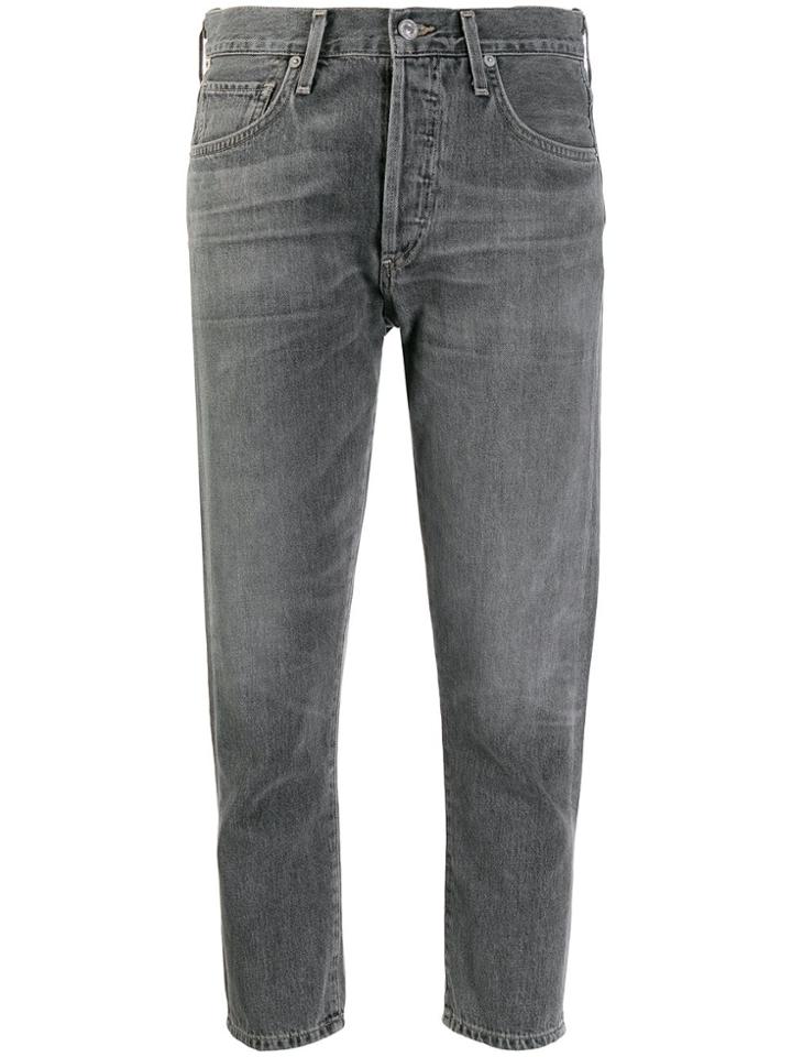 Citizens Of Humanity Corey Crop Jeans - Grey