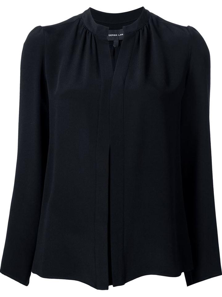 Derek Lam Band Collar Shirt