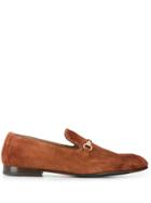 Doucal's C Point Monk Shoes - Brown
