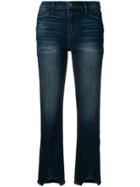 Frame Denim Le High Straight Triangle Cut Eans - Blue