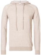 Aspesi Fitted Hooded Sweatshirt - Nude & Neutrals