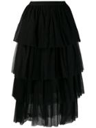 Fabiana Filippi A-line Tulle Skirt - Black