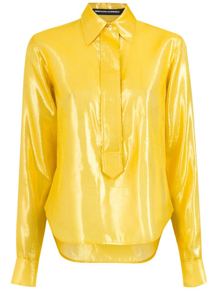 Reinaldo Lourenço Longsleeved Shirt - Yellow & Orange