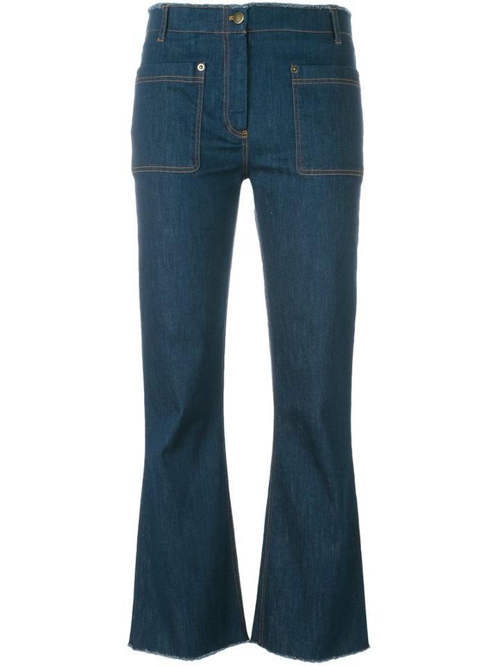 Christian Wijnants 'pax' Jeans, Women's, Size: 36, Blue, Cotton/spandex/elastane