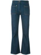 Christian Wijnants 'pax' Jeans, Women's, Size: 36, Blue, Cotton/spandex/elastane