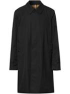 Burberry Cotton Gabardine Car Coat - Black