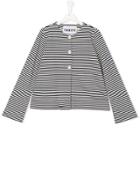 Touriste Teen Striped Cardigan - Blue