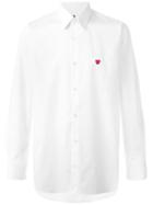 Comme Des Garçons Play Mini Heart Shirt, Men's, Size: Xl, White, Cotton
