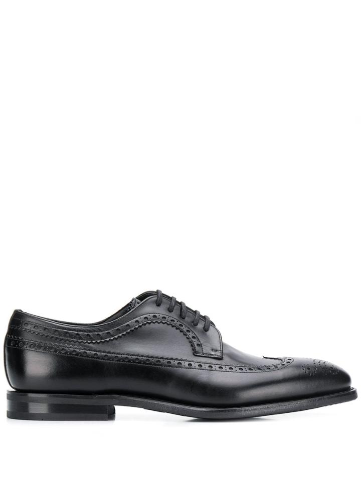 Church's Patterned Lace-up Loafers - Black