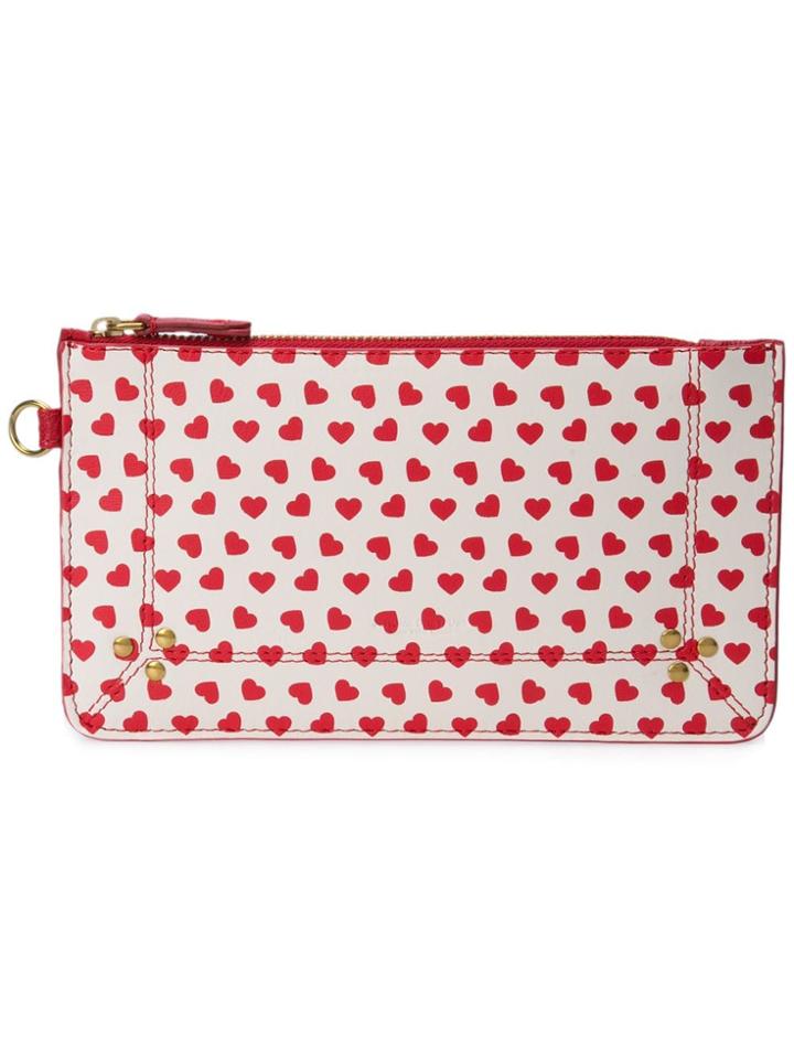 Jérôme Dreyfuss Popoche' Zip Wallet - White