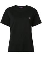 Y's Chest Slogan T-shirt, Women's, Size: 1, Black, Cotton