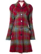 Vivienne Westwood Vintage Gold Label Tartan Coat - Red