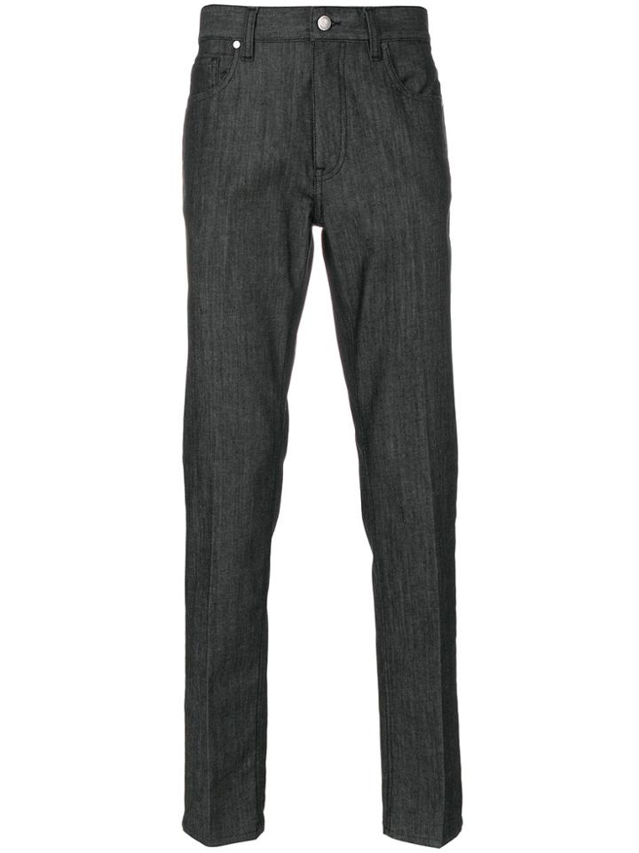 Z Zegna Regular Fit Jeans - Grey